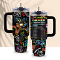 CGMIBAS Gaming Gifts for Men Boys, Gamer Gifts for Men, 40oz Gamer Tumbler Cup, Gaming Mugs, Teen Boy Gift Gamings Stuff, Gaming Gamepad Presents for Son, Birthday Gift for Him Mens Boys Gamings Cup - Something DifferentCGMIBASB0CM3DBKZC