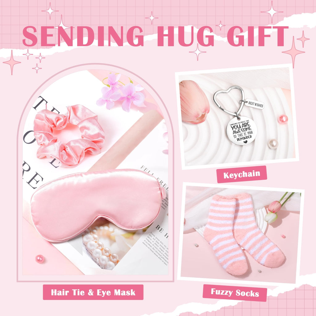 Gift Baskets for Women, Unique Birthday Gifts for Women, Thinking of You Inspirational Gift Set Box, Get Well Soon Gift Basket Sending Hug, Christmas Gifts for Teen Girl Her Wife Best Friend Sister - Something DifferentOufrennB0FH9QXQNC