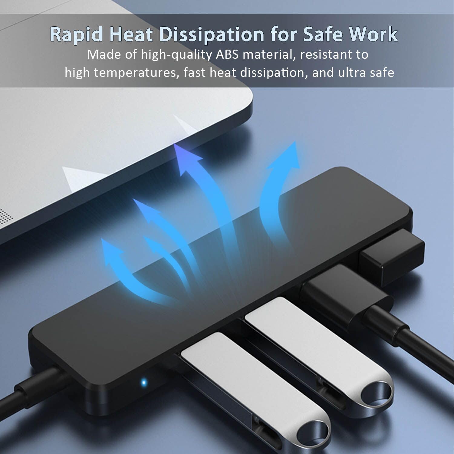 USB 3.0 Hub, VIENON 4 - Port USB Hub USB Splitter USB Expander for Laptop, Xbox, Flash Drive, HDD, Console, Printer, Camera,Keyborad, Mouse(Not for Charging) - Something DifferentvienonB09MLRPTT2